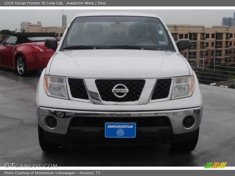 Avalanche White / Steel 2006 Nissan Frontier SE Crew Cab