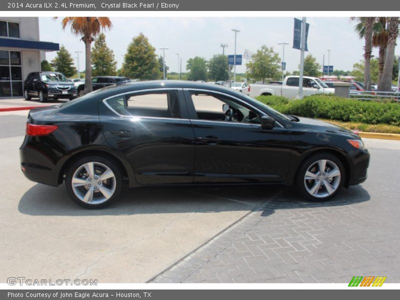 Crystal Black Pearl / Ebony 2014 Acura ILX 2.4L Premium