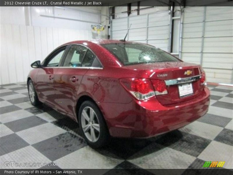 Crystal Red Metallic / Jet Black 2012 Chevrolet Cruze LT