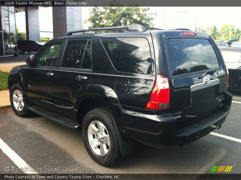 Black / Stone Gray 2008 Toyota 4Runner SR5