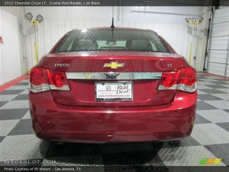 Crystal Red Metallic / Jet Black 2012 Chevrolet Cruze LT