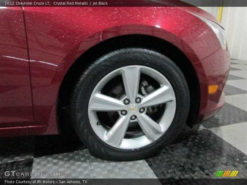 Crystal Red Metallic / Jet Black 2012 Chevrolet Cruze LT