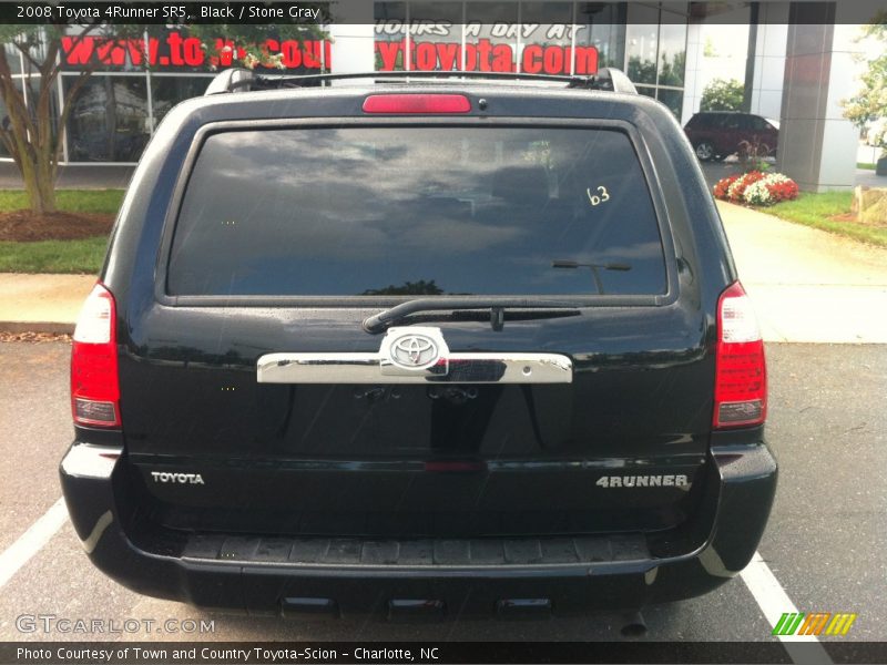 Black / Stone Gray 2008 Toyota 4Runner SR5