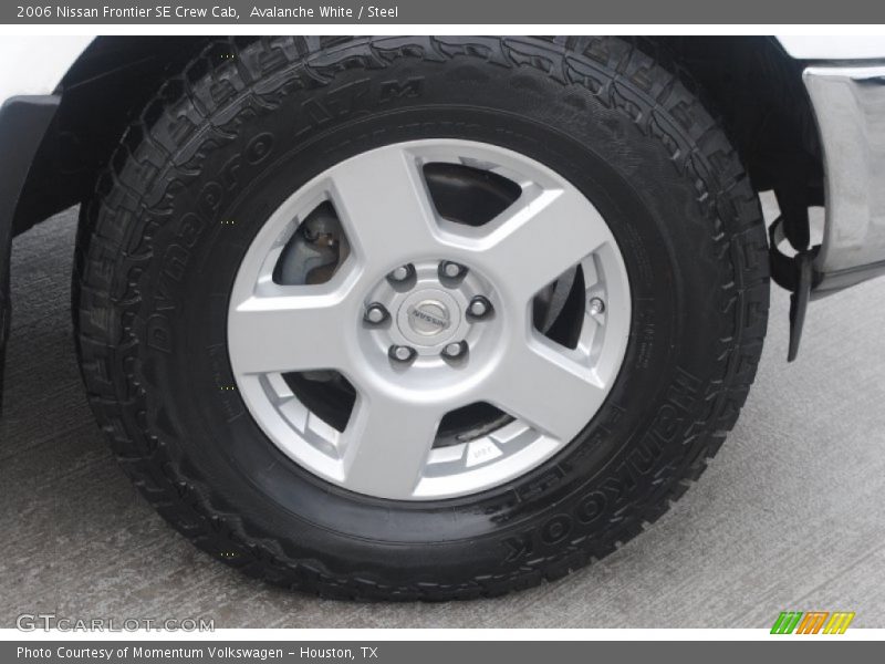 Avalanche White / Steel 2006 Nissan Frontier SE Crew Cab