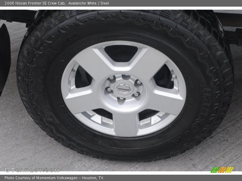 Avalanche White / Steel 2006 Nissan Frontier SE Crew Cab