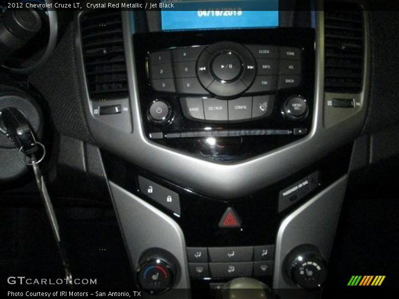 Crystal Red Metallic / Jet Black 2012 Chevrolet Cruze LT