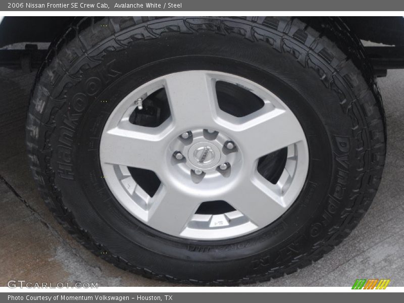 Avalanche White / Steel 2006 Nissan Frontier SE Crew Cab