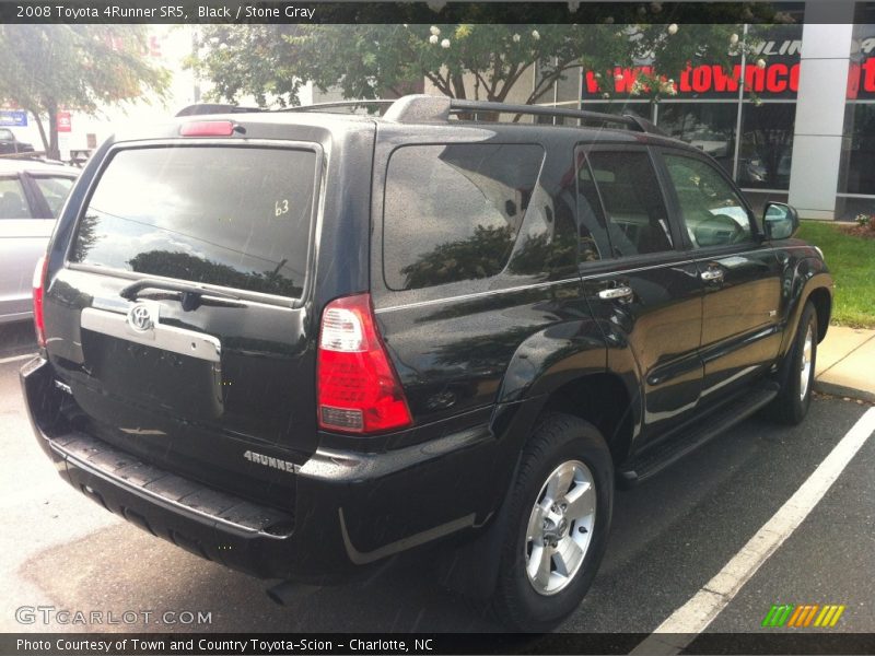 Black / Stone Gray 2008 Toyota 4Runner SR5