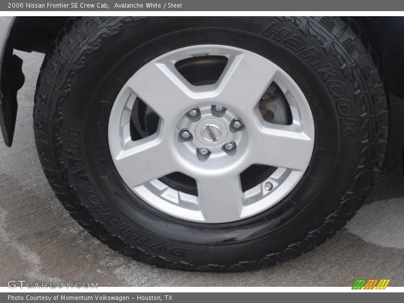 Avalanche White / Steel 2006 Nissan Frontier SE Crew Cab