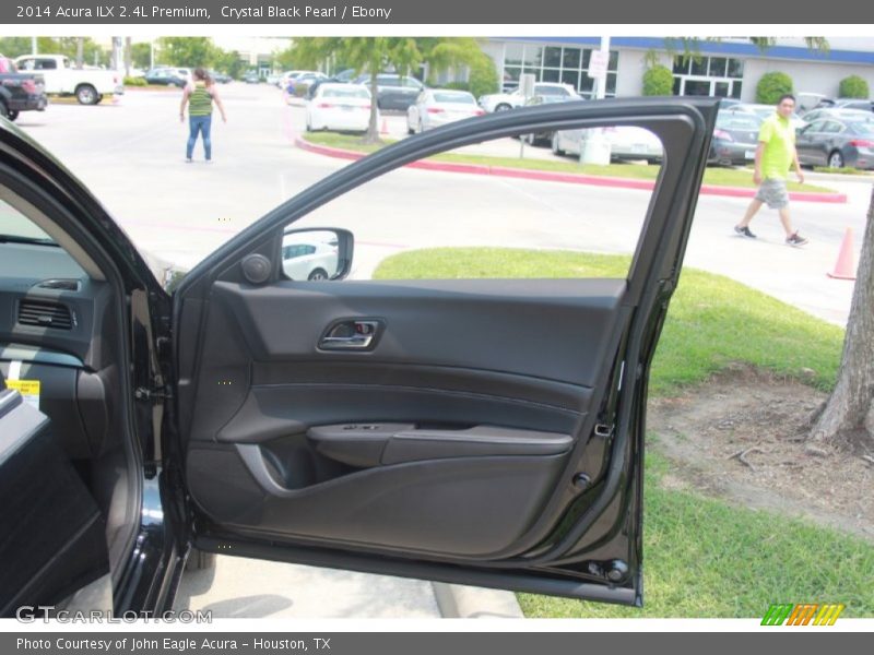Crystal Black Pearl / Ebony 2014 Acura ILX 2.4L Premium