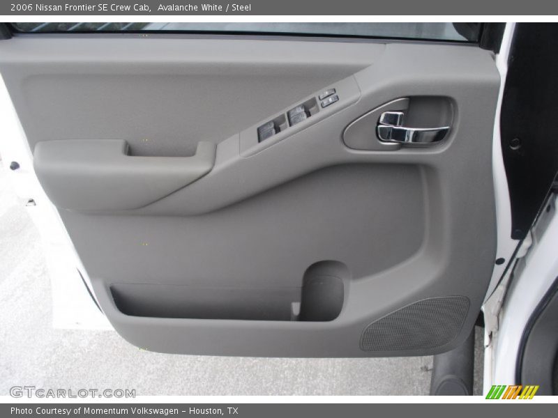 Avalanche White / Steel 2006 Nissan Frontier SE Crew Cab