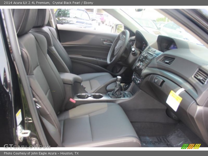 Crystal Black Pearl / Ebony 2014 Acura ILX 2.4L Premium