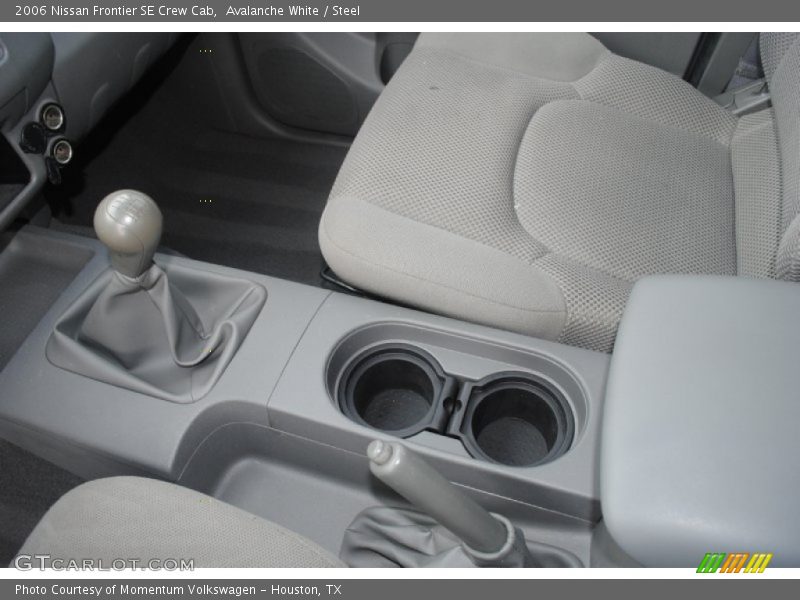 Avalanche White / Steel 2006 Nissan Frontier SE Crew Cab