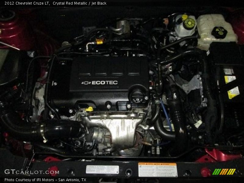 Crystal Red Metallic / Jet Black 2012 Chevrolet Cruze LT