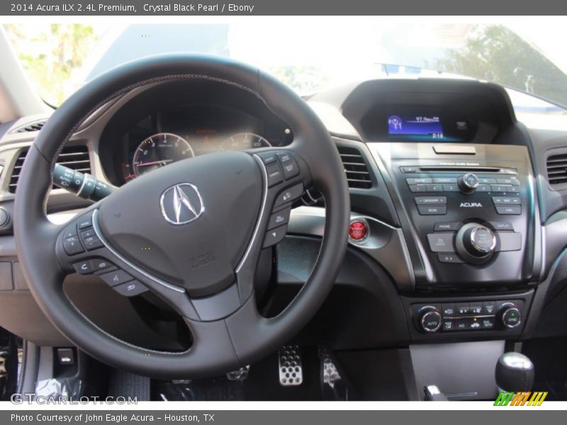 Crystal Black Pearl / Ebony 2014 Acura ILX 2.4L Premium