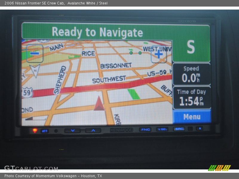 Avalanche White / Steel 2006 Nissan Frontier SE Crew Cab