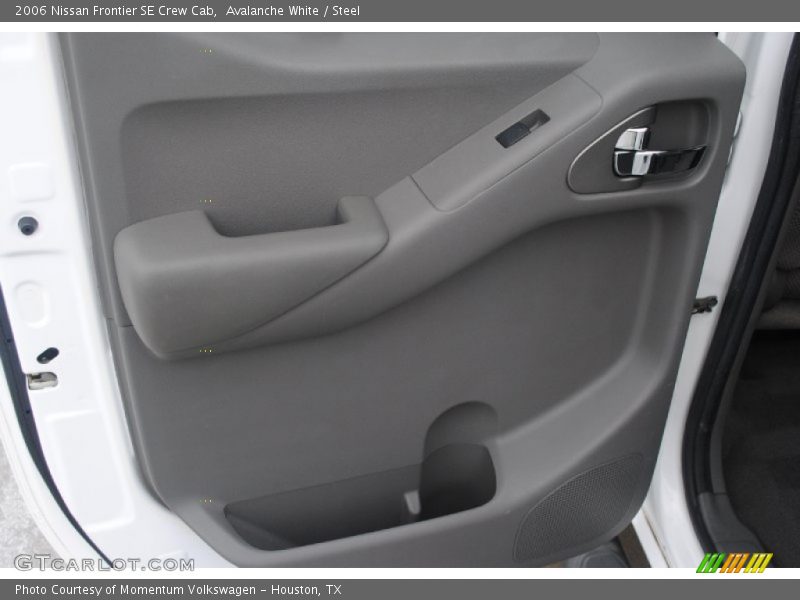 Avalanche White / Steel 2006 Nissan Frontier SE Crew Cab