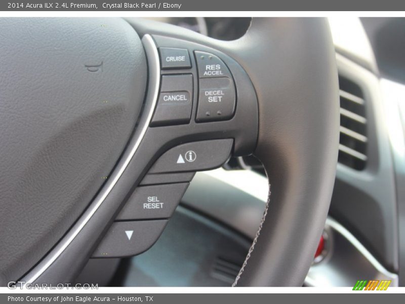 Crystal Black Pearl / Ebony 2014 Acura ILX 2.4L Premium