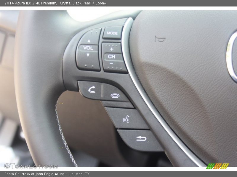Crystal Black Pearl / Ebony 2014 Acura ILX 2.4L Premium