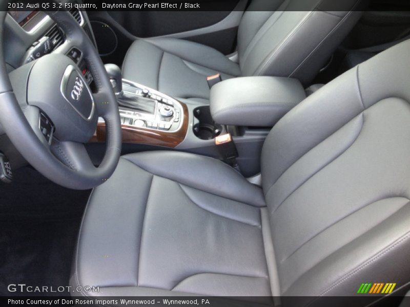 Daytona Gray Pearl Effect / Black 2012 Audi Q5 3.2 FSI quattro