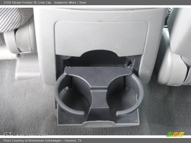 Avalanche White / Steel 2006 Nissan Frontier SE Crew Cab