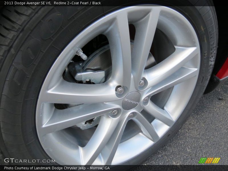 Redline 2-Coat Pearl / Black 2013 Dodge Avenger SE V6