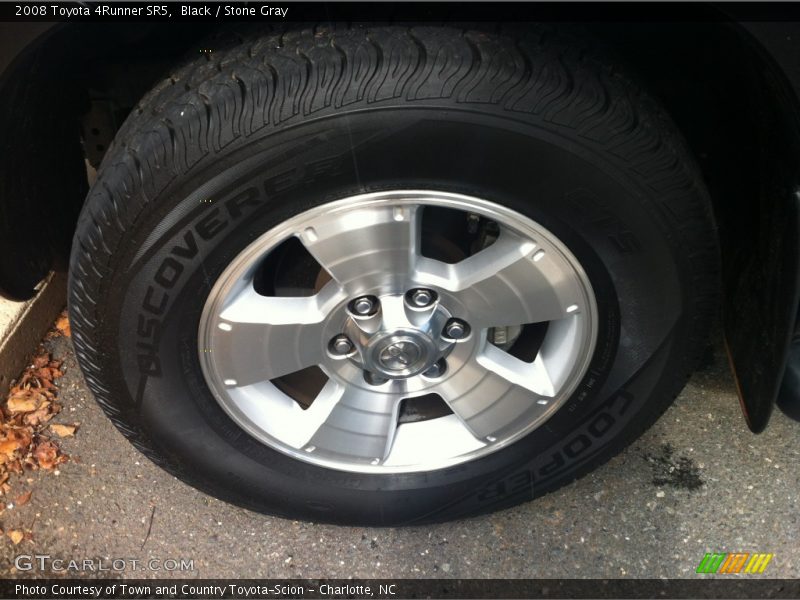 Black / Stone Gray 2008 Toyota 4Runner SR5