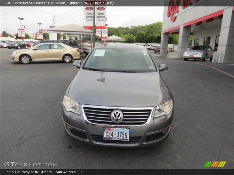 United Gray / Classic Gray 2008 Volkswagen Passat Lux Sedan
