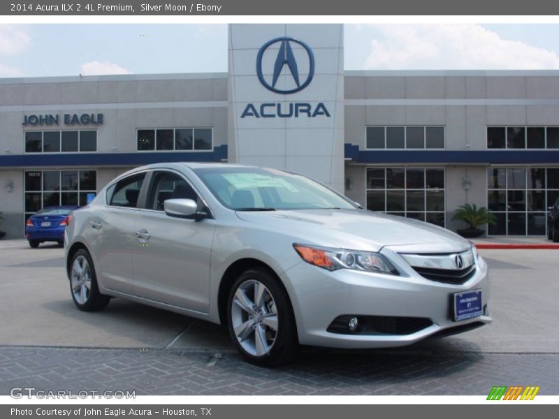 Silver Moon / Ebony 2014 Acura ILX 2.4L Premium
