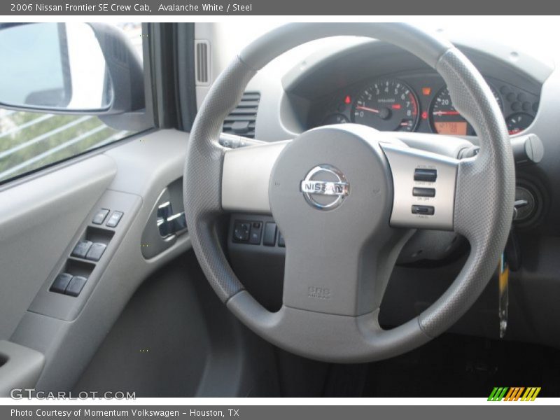 Avalanche White / Steel 2006 Nissan Frontier SE Crew Cab
