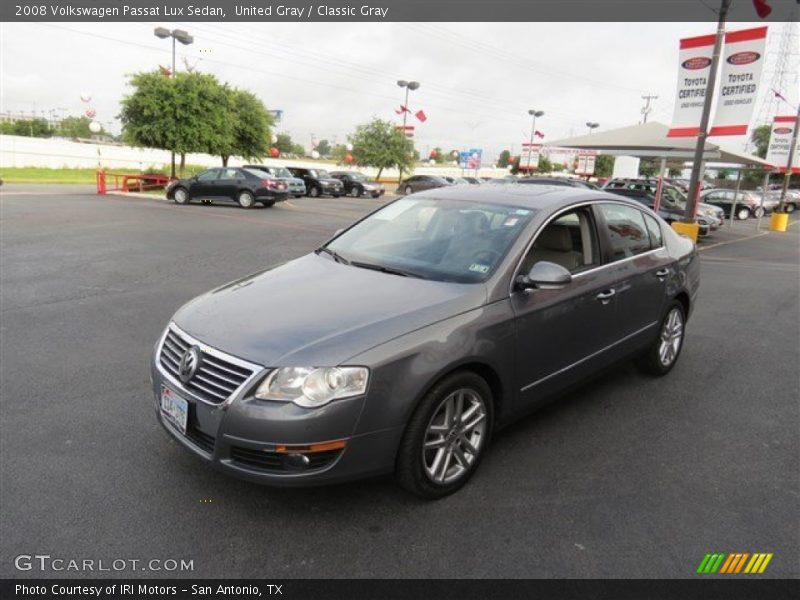 United Gray / Classic Gray 2008 Volkswagen Passat Lux Sedan