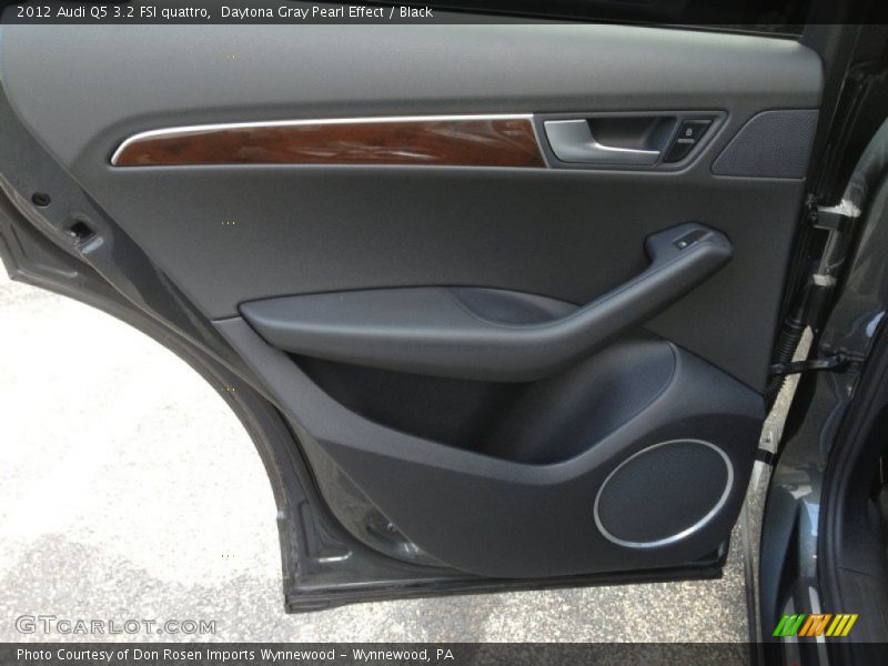 Daytona Gray Pearl Effect / Black 2012 Audi Q5 3.2 FSI quattro