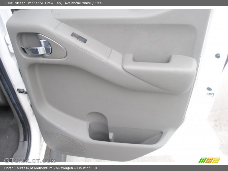 Avalanche White / Steel 2006 Nissan Frontier SE Crew Cab