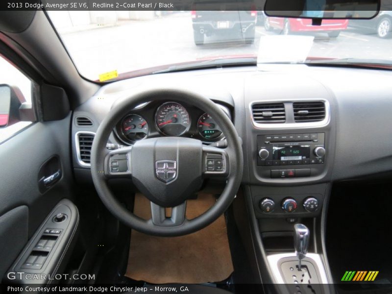 Redline 2-Coat Pearl / Black 2013 Dodge Avenger SE V6
