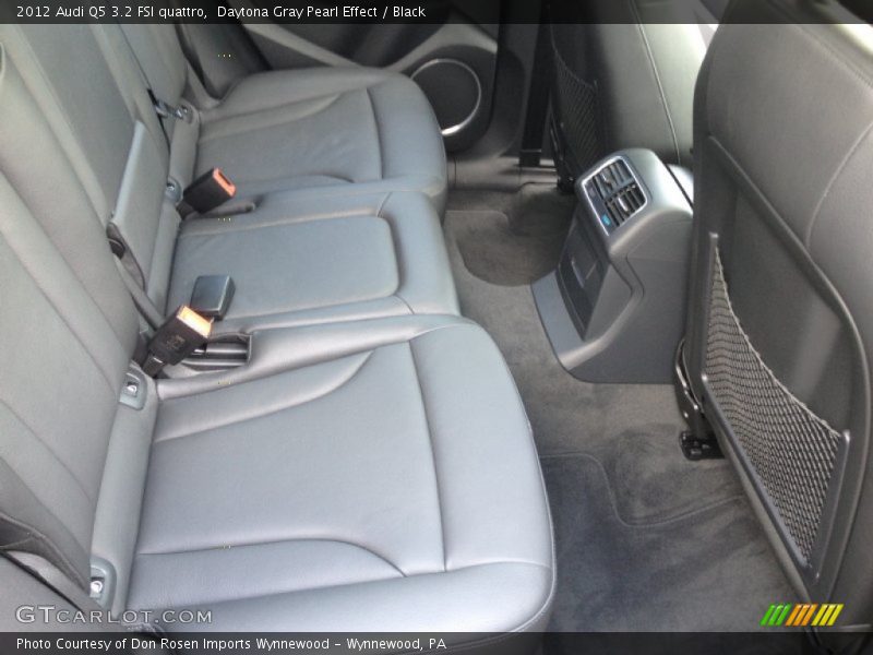 Daytona Gray Pearl Effect / Black 2012 Audi Q5 3.2 FSI quattro