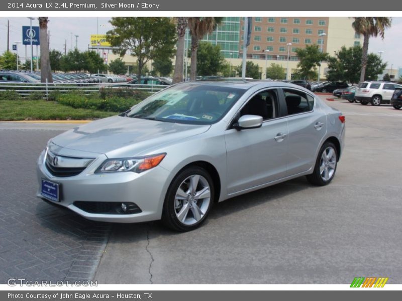 Silver Moon / Ebony 2014 Acura ILX 2.4L Premium