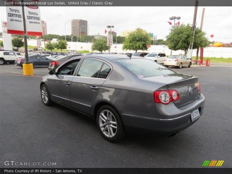 United Gray / Classic Gray 2008 Volkswagen Passat Lux Sedan