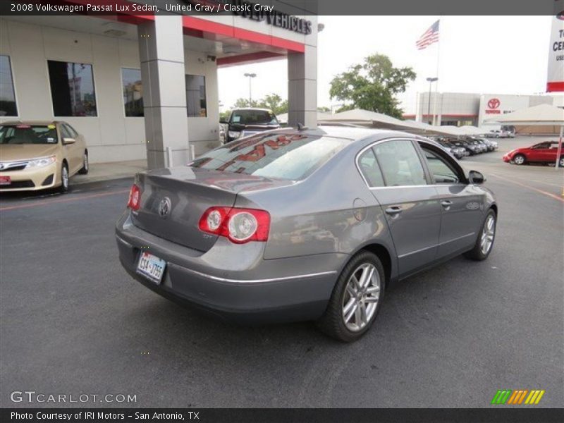 United Gray / Classic Gray 2008 Volkswagen Passat Lux Sedan