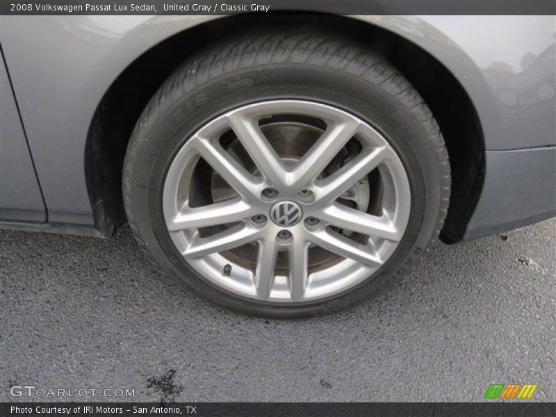 United Gray / Classic Gray 2008 Volkswagen Passat Lux Sedan