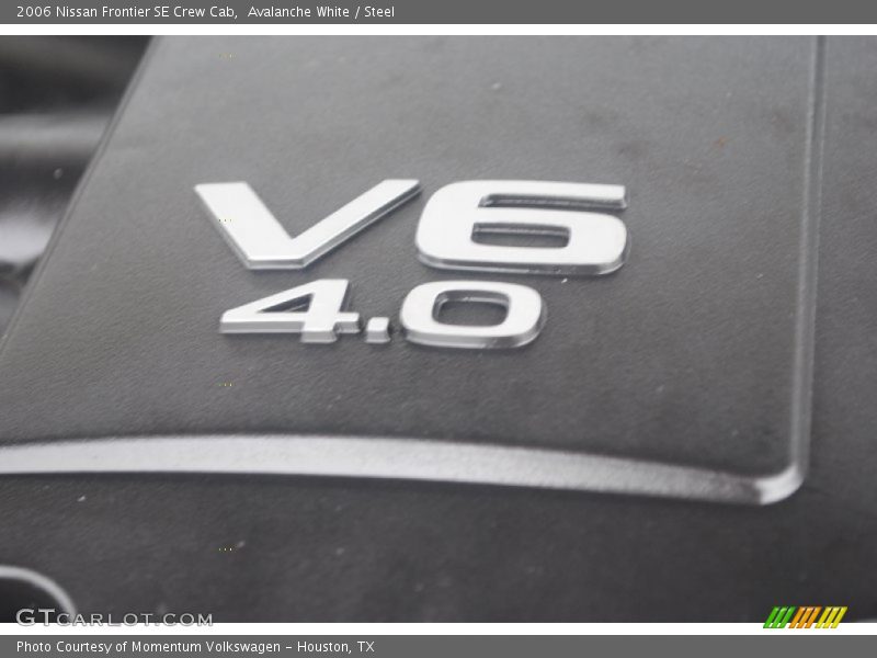 Avalanche White / Steel 2006 Nissan Frontier SE Crew Cab