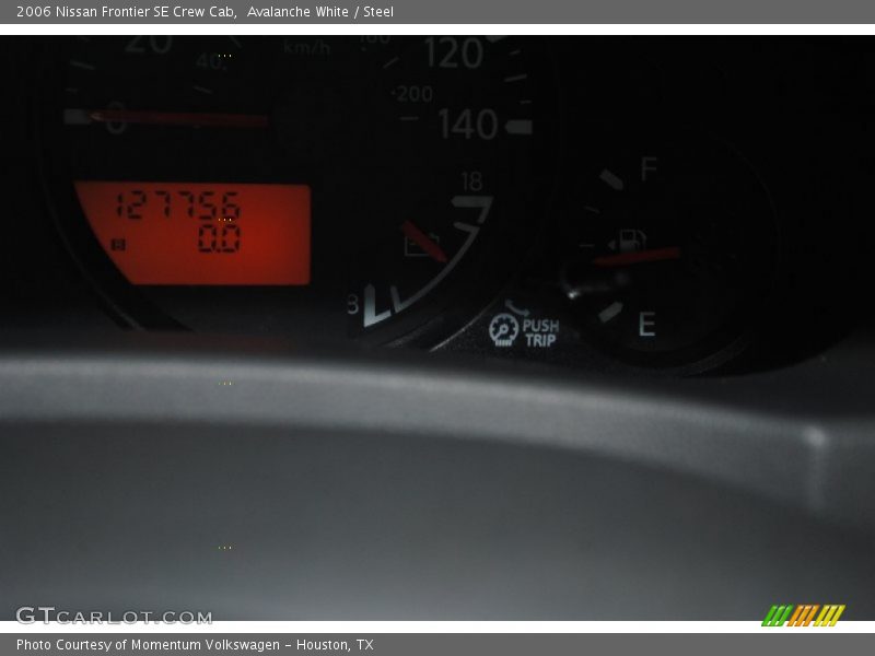 Avalanche White / Steel 2006 Nissan Frontier SE Crew Cab