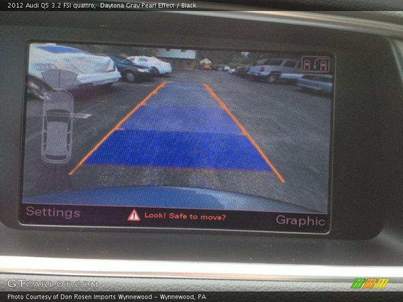 Daytona Gray Pearl Effect / Black 2012 Audi Q5 3.2 FSI quattro
