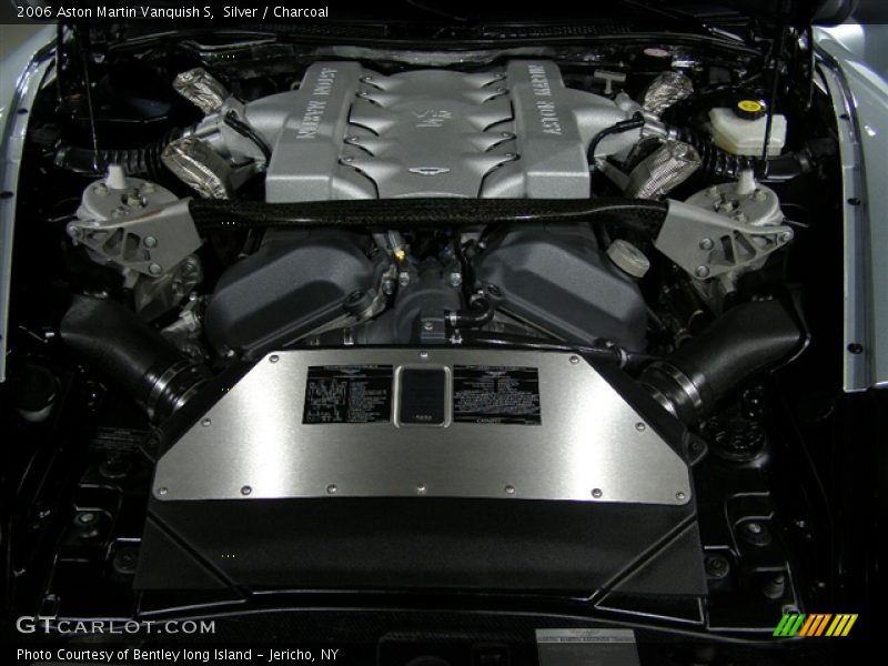 Silver / Charcoal 2006 Aston Martin Vanquish S