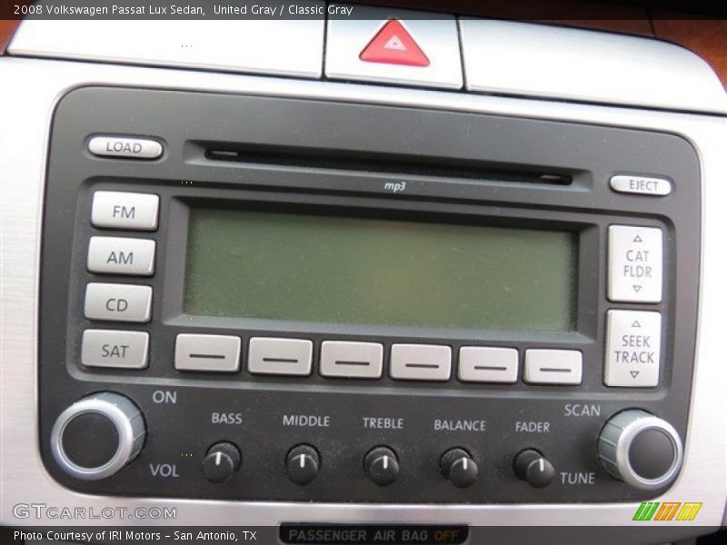 United Gray / Classic Gray 2008 Volkswagen Passat Lux Sedan