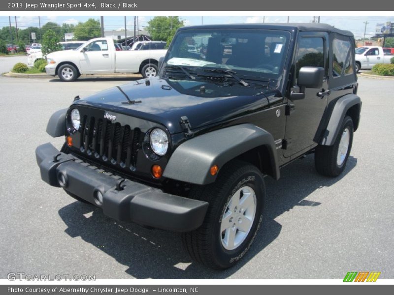 Black / Black 2013 Jeep Wrangler Sport 4x4