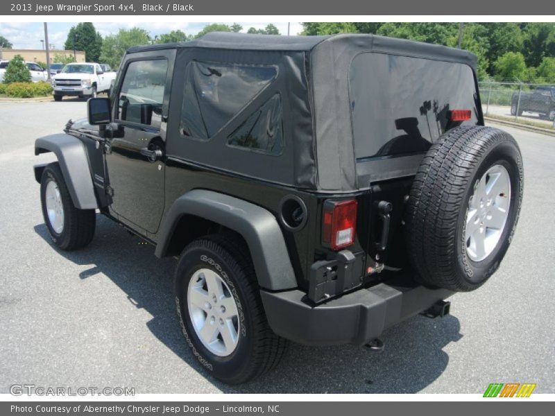 Black / Black 2013 Jeep Wrangler Sport 4x4