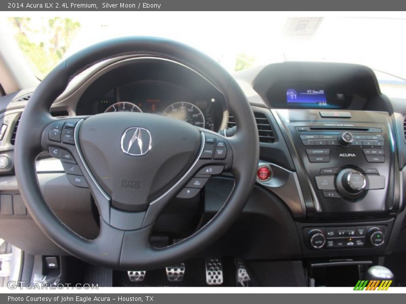Silver Moon / Ebony 2014 Acura ILX 2.4L Premium