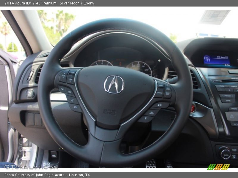 Silver Moon / Ebony 2014 Acura ILX 2.4L Premium