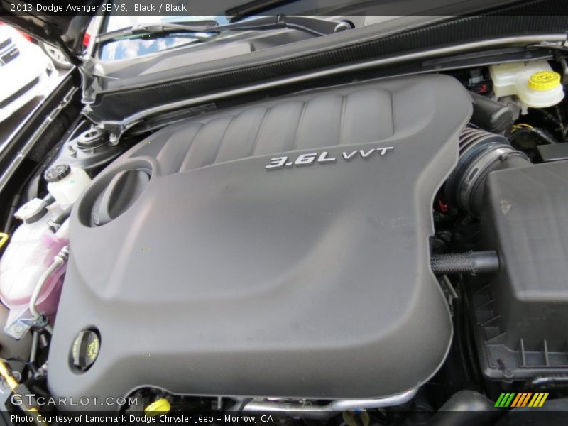 Black / Black 2013 Dodge Avenger SE V6
