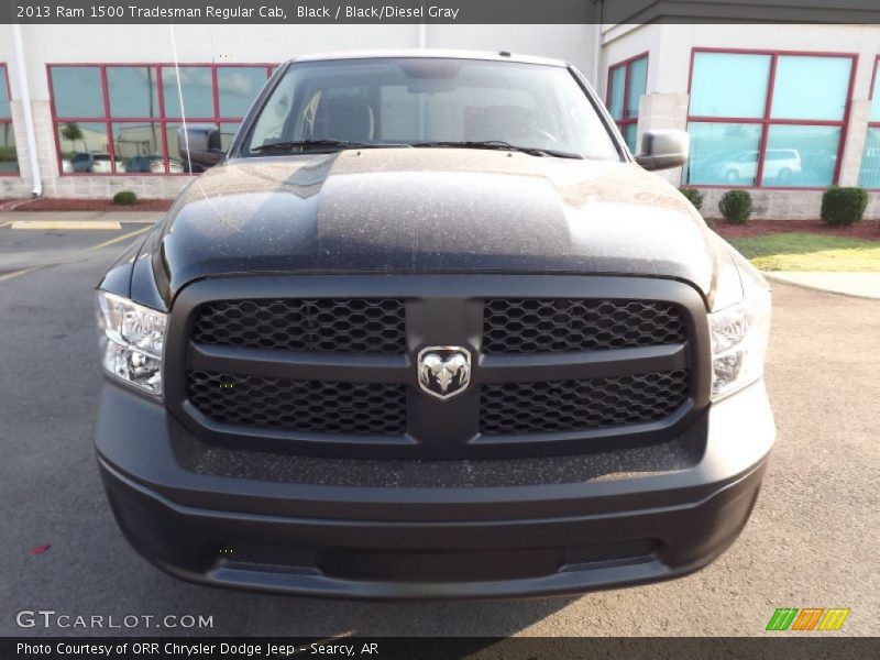 Black / Black/Diesel Gray 2013 Ram 1500 Tradesman Regular Cab